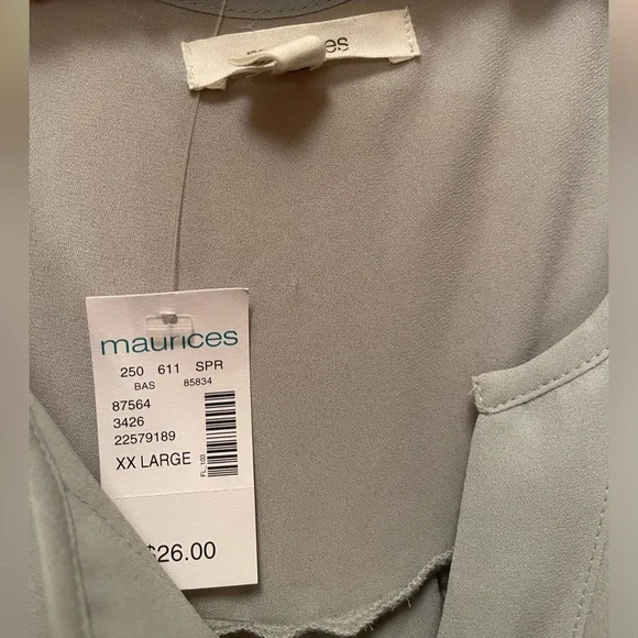 NEW! • Maurice’s • Lightweight Versatile Flowy Tank Top | XXL - Picture 3 of 5